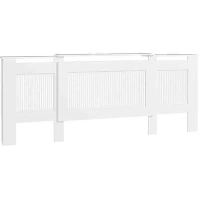 HOMCOM Heizkörperverkleidung Spanplatte MDF Weiß 201L x 19B x 81,5H cm HOMCOM Heizkörperverkleidung Spanplatte MDF Weiß 201L x 19B x 81,5H cm