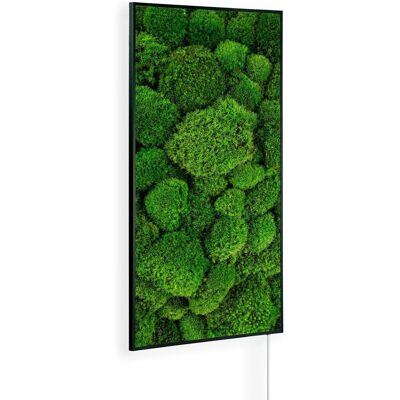 Könighaus Infrarotheizung Moos Ambient Edition 450 W Schwarz Könighaus Infrarotheizung Moos Ambient Edition 450 W Schwarz