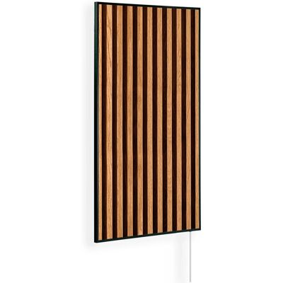 Könighaus Infrarotheizung Holzpaneel Ambient Edition 450 W Schwarz Könighaus Infrarotheizung Holzpaneel Ambient Edition 450 W Schwarz