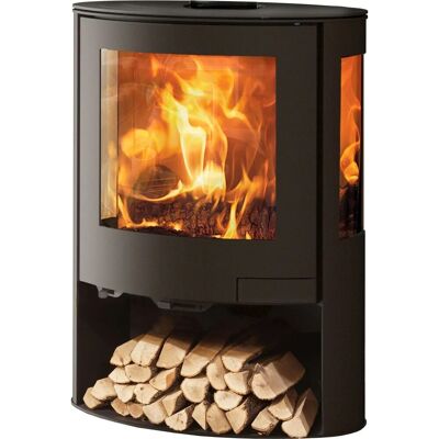 Panadero Baikal Kaminofen Stahl Schwarz Metallic 6,7 kW Panadero Baikal Kaminofen Stahl Schwarz Metallic 6,7 kW