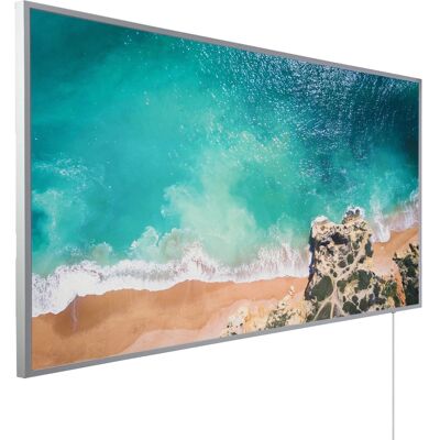 Könighaus Infrarotheizung Panorama-Serie 60 cm x 120 cm 1000 W Traumstrand 2 Könighaus Infrarotheizung Panorama-Serie 60 cm x 120 cm 1000 W Traumstrand 2