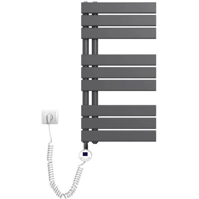 Emke - 762x400mm - Anthrazit - Handtuchwärmer Emke - 762x400mm - Anthrazit - Handtuchwärmer