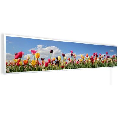 Könighaus Infrarotheizung Panorama Buena Vista Tulpenfeld 450 W 120 cm x 30 cm Könighaus Infrarotheizung Panorama Buena Vista Tulpenfeld 450 W 120 cm x 30 cm