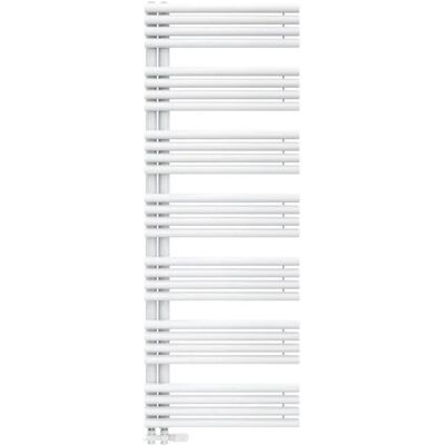 Emke Handtuchheizkörper 166 × 60 cm mit Seitenanschluss Weiß Badheizkörper 1075W Emke Handtuchheizkörper 166 × 60 cm mit Seitenanschluss Weiß Badheizkörper 1075W