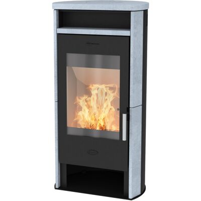Fireplace Kaminofen Speckstein 6 kW Fireplace Kaminofen Speckstein 6 kW