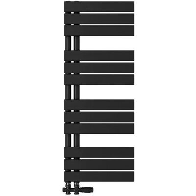 Emke Badheizkörper Flach 100x40cm 456W Schwarz Handtuchwärmer für Badezimmer Handtuchtrockner Emke Badheizkörper Flach 100x40cm 456W Schwarz Handtuchwärmer für Badezimmer Handtuchtrockner