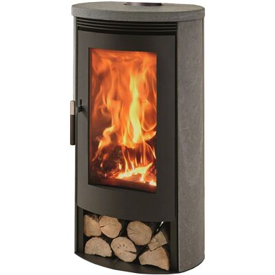 Panadero Ecodesign Kaminofen Stahl Schwarz-Metallic 8 kW Panadero Ecodesign Kaminofen Stahl Schwarz-Metallic 8 kW