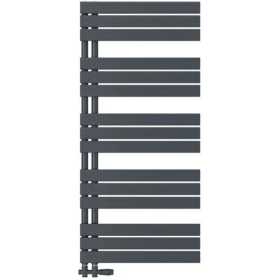 Emke Badheizkörper 130x60cm 838W Anthrazit Handtuchwärmer für Badezimmer Handtuchtrockner Emke Badheizkörper 130x60cm 838W Anthrazit Handtuchwärmer für Badezimmer Handtuchtrockner