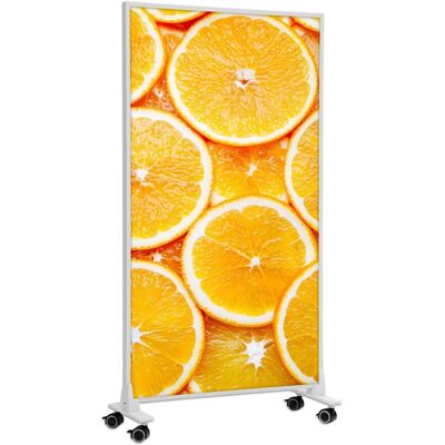 Könighaus Infrarotheizung Orangen mit Rollen 1.000 W Könighaus Infrarotheizung Orangen mit Rollen 1.000 W