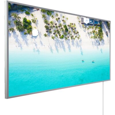 Könighaus Infrarotheizung Panorama-Serie 50 cm x 60 cm 300 W Traumstrand 1 Könighaus Infrarotheizung Panorama-Serie 50 cm x 60 cm 300 W Traumstrand 1