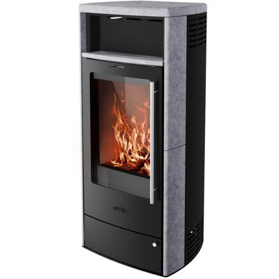 FIREPLACE - Torino - Speckstein - 6 kW - Wood-burning stove FIREPLACE - Torino - Speckstein - 6 kW - Wood-burning stove