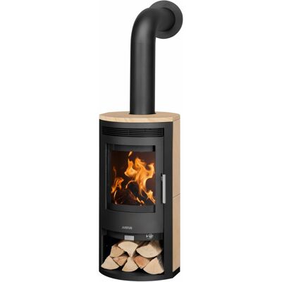 JUSTUS Baltrum 5 D 2.0 - Sandstein, Schwarz - Kaminofen - A++ G JUSTUS Baltrum 5 D 2.0 - Sandstein, Schwarz - Kaminofen - A++ G