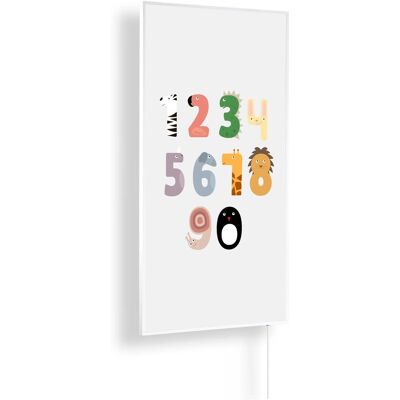 Könighaus Infrarotheizung Zahlen Kinderzimmer Edition 800 W Könighaus Infrarotheizung Zahlen Kinderzimmer Edition 800 W