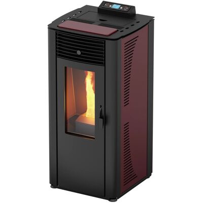 Blaze Pelletofen Yura Easy Wasserführend 14 Kw Bordeaux Blaze Pelletofen Yura Easy Wasserführend 14 Kw Bordeaux