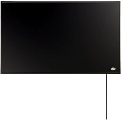 Könighaus Infrarotheizung Black Edition 800 W Kabelausgang Quer Links Könighaus Infrarotheizung Black Edition 800 W Kabelausgang Quer Links