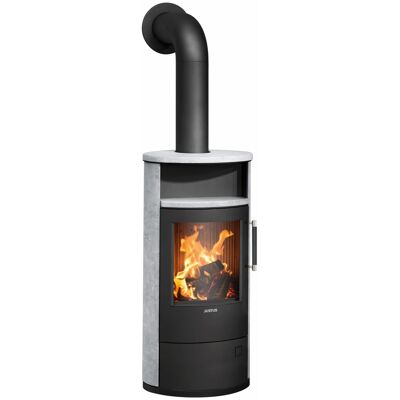 JUSTUS Island 5 2.0 - 5 kW Kaminofen mit Naturstein & Stahl JUSTUS Island 5 2.0 - 5 kW Kaminofen mit Naturstein & Stahl
