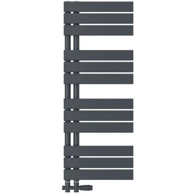 Emke Badheizkörper Flach 100x40cm 478W Anthrazit Handtuchwärmer für Badezimmer Handtuchtrockner Emke Badheizkörper Flach 100x40cm 478W Anthrazit Handtuchwärmer für Badezimmer Handtuchtrockner