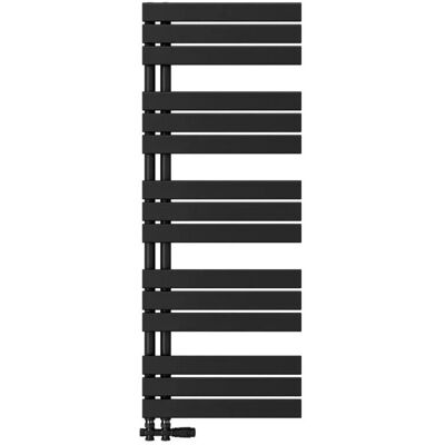 Emke Badheizkörper 130x50cm 661W Schwarz Handtuchwärmer für Badezimmer Handtuchtrockner Emke Badheizkörper 130x50cm 661W Schwarz Handtuchwärmer für Badezimmer Handtuchtrockner