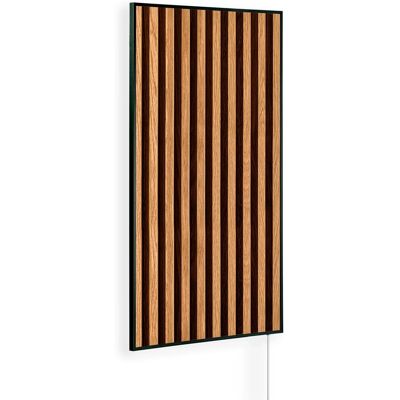 Könighaus Infrarotheizung Holzpaneel Ambient Edition 800 W Schwarz Könighaus Infrarotheizung Holzpaneel Ambient Edition 800 W Schwarz