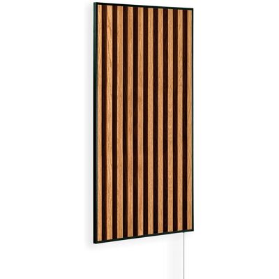 Könighaus Infrarotheizung Holzpaneel Ambient Edition 1.000 W Schwarz Könighaus Infrarotheizung Holzpaneel Ambient Edition 1.000 W Schwarz