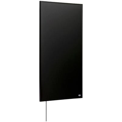 Könighaus Infrarotheizung Black Edition 1.000 W Kabelausgang Hoch Links Könighaus Infrarotheizung Black Edition 1.000 W Kabelausgang Hoch Links
