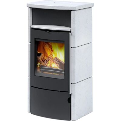 Accente Turin 2.0 Kaminofen Sandstein Grau 6 kW mit Automatik Accente Turin 2.0 Kaminofen Sandstein Grau 6 kW mit Automatik