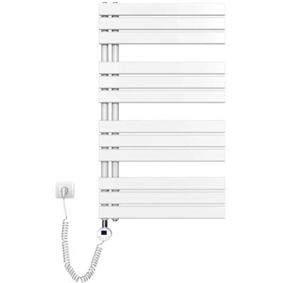 Emke - 1041x600mm - 600W - Weiss - Elektrischer Handtuchwärmer Emke - 1041x600mm - 600W - Weiss - Elektrischer Handtuchwärmer