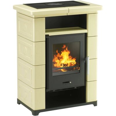 Wamsler Montafon Kaminofen Keramik Beige 7 kW Wamsler Montafon Kaminofen Keramik Beige 7 kW