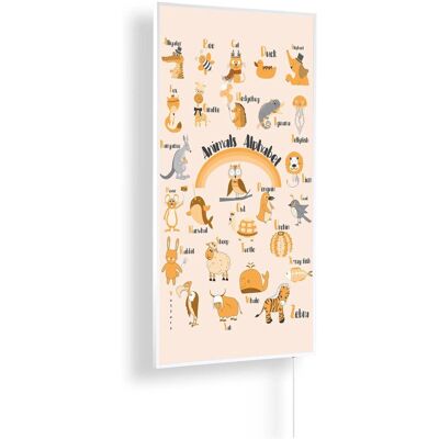 Könighaus Infrarotheizung Animal ABC Kinderzimmer Edition 1.000 W Könighaus Infrarotheizung Animal ABC Kinderzimmer Edition 1.000 W