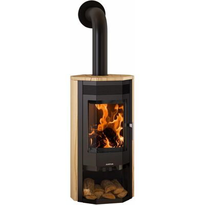 Justus Usedom 7 Kaminofen Sandstein Schwarz 7 kW Justus Usedom 7 Kaminofen Sandstein Schwarz 7 kW