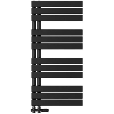 Emke Badheizkörper 100x50cm 529W Schwarz Handtuchwärmer für Badezimmer Handtuchtrockner Emke Badheizkörper 100x50cm 529W Schwarz Handtuchwärmer für Badezimmer Handtuchtrockner