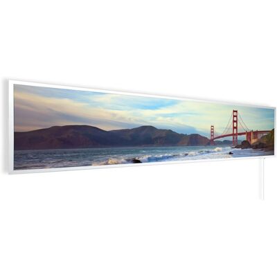 Könighaus Infrarotheizung Panorama Buena Vista San Fracisco 450 W 120 cm x 30 cm Könighaus Infrarotheizung Panorama Buena Vista San Fracisco 450 W 120 cm x 30 cm