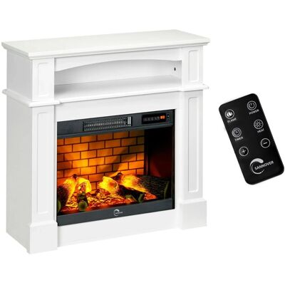 Sannover Elektroofen/-kamin Sifora 2000 W 80,5 x 30 x 81 cm Weiß Sannover Elektroofen/-kamin Sifora 2000 W 80,5 x 30 x 81 cm Weiß