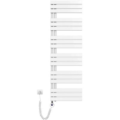 Emke Badheizkörper Elektrisch mit Thermostat und Timer für Handtuchwärmer 50x159cm 1000W Weiß Handtuchheizkörper Emke Badheizkörper Elektrisch mit Thermostat und Timer für Handtuchwärmer 50x159cm 1000W Weiß Handtuchheizkörper