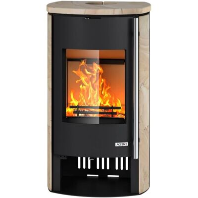Accente Kaminofen Sandstein 7 kW Accente Kaminofen Sandstein 7 kW