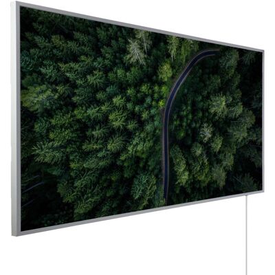 Könighaus Infrarotheizung Panorama-Serie 60 cm x 120 cm 1000 W Waldstraße Könighaus Infrarotheizung Panorama-Serie 60 cm x 120 cm 1000 W Waldstraße
