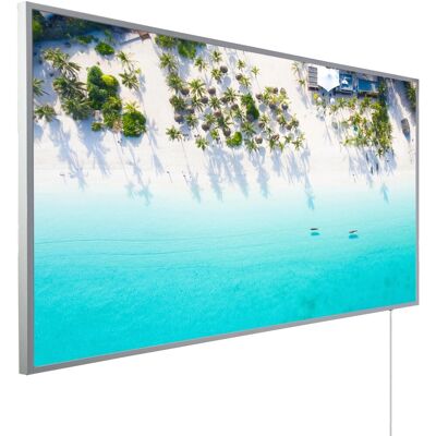 Könighaus Infrarotheizung Panorama-Serie 50 cm x 90 cm 450 W Traumstrand 1 Könighaus Infrarotheizung Panorama-Serie 50 cm x 90 cm 450 W Traumstrand 1