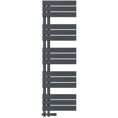 Emke Badheizkörper 130x40cm 598W Anthrazit Handtuchwärmer für Badezimmer Handtuchtrockner Emke Badheizkörper 130x40cm 598W Anthrazit Handtuchwärmer für Badezimmer Handtuchtrockner