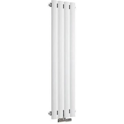 Emke - Ovaler Heizkörper Weiss 90x24cm 266W Einlagig - Heizkörper Emke - Ovaler Heizkörper Weiss 90x24cm 266W Einlagig - Heizkörper