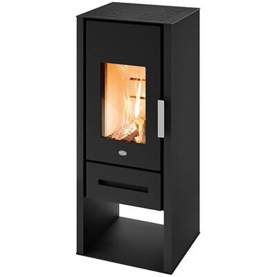 BLAZE Livia Kaminofen, schwarz, 8 kW, Dauerbrand, EcoDesign 2022 BLAZE Livia Kaminofen, schwarz, 8 kW, Dauerbrand, EcoDesign 2022