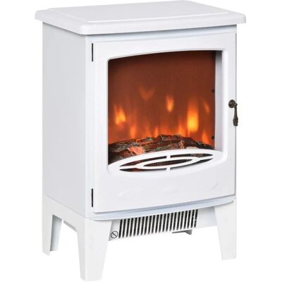 HOMCOM Elektrokamin - 1,8 kW, dimmbar, Heizfunktion - weiss HOMCOM Elektrokamin - 1,8 kW, dimmbar, Heizfunktion - weiss