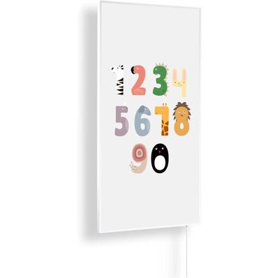 Könighaus Infrarotheizung Zahlen Kinderzimmer Edition 450 W Könighaus Infrarotheizung Zahlen Kinderzimmer Edition 450 W