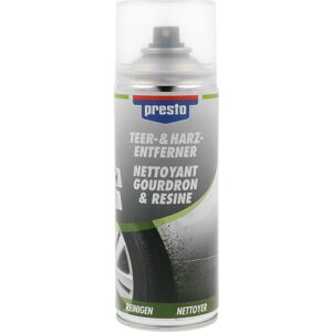 Presto Teer- und Harz-Entfernerspray 400 ml Presto Teer- und Harz-Entfernerspray 400 ml