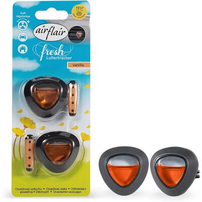 Airflair Lufterfrischer Clip mit Double Diffusor Vanille Airflair Lufterfrischer Clip mit Double Diffusor Vanille