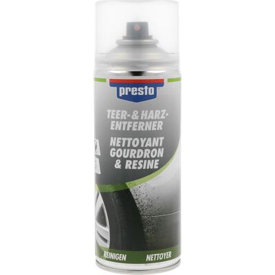 Presto Teer- und Harz-Entfernerspray 400 ml Presto Teer- und Harz-Entfernerspray 400 ml