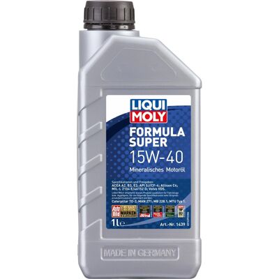 LiquiMoly Liqui Moly Formula Super 15W-40 1 l LiquiMoly Liqui Moly Formula Super 15W-40 1 l