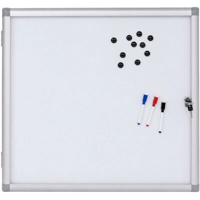 MCW Schaukasten Q51 Aluminium Abschließbar 65x68x7cm MCW Schaukasten Q51 Aluminium Abschließbar 65x68x7cm