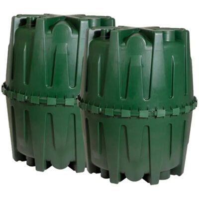 Garantia Herkules 3200 l Grüner Regenwassertank - Erweiterbar Garantia Herkules 3200 l Grüner Regenwassertank - Erweiterbar