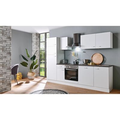 Menke Küchenzeile White Classic 270 cm Weiß Menke Küchenzeile White Classic 270 cm Weiß