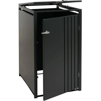 MCW 1er-Mülltonnenverkleidung O67 Anthrazit 122x68x84cm MCW 1er-Mülltonnenverkleidung O67 Anthrazit 122x68x84cm